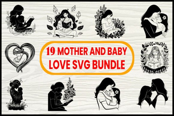 20 Mother and Baby Love SVG Bundle Review