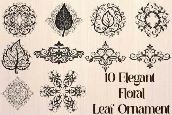 Elegant Floral Leaf Ornament Review