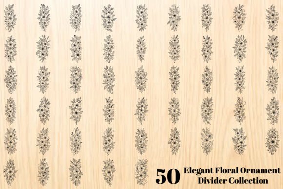 Elegant Floral Ornament Divider Collection Review