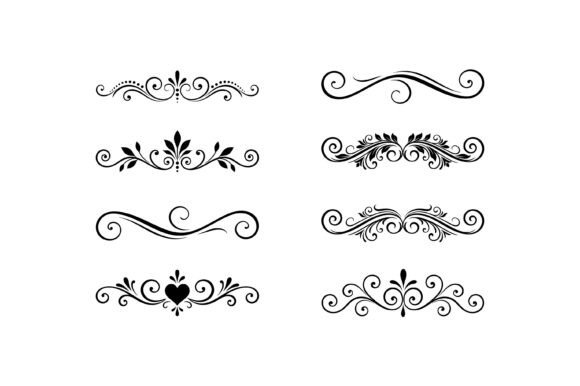 Elegant Vintage Floral Divider Ornament Review