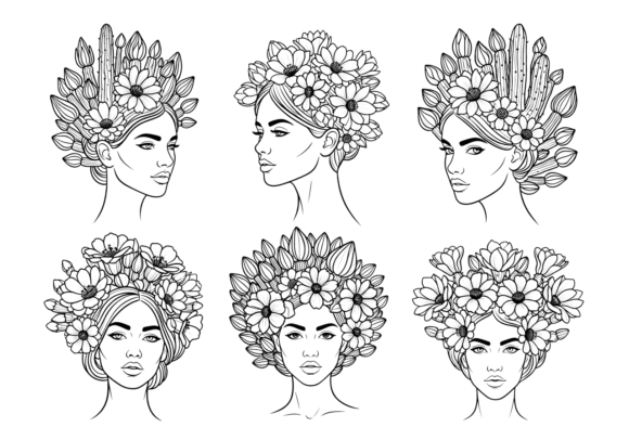 Floral Cactus Woman Line Art: A Designer's Real-World Review