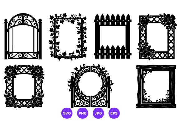 Ornamental Floral Fence Gate Frame Review
