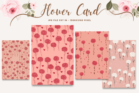 Review: Flower Card Floral Greeting Postcard_5