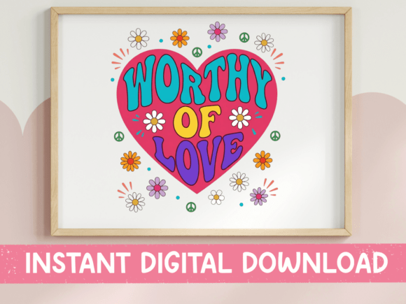 Worthy of Love Groovy Heart Floral Review